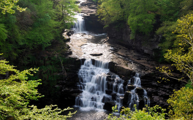 Falls Of Clyde Best Background Full HD1920x1080p, 1280x720p, - HD Wallpapers Backgrounds Desktop, iphone & Android Free Download